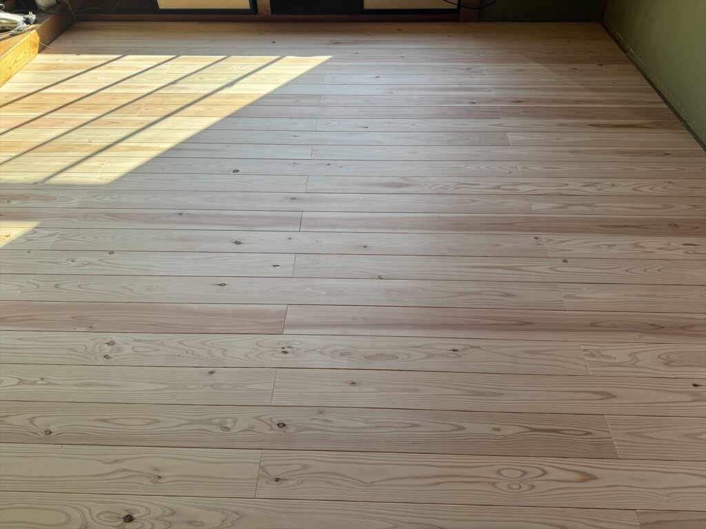施工中(居間)