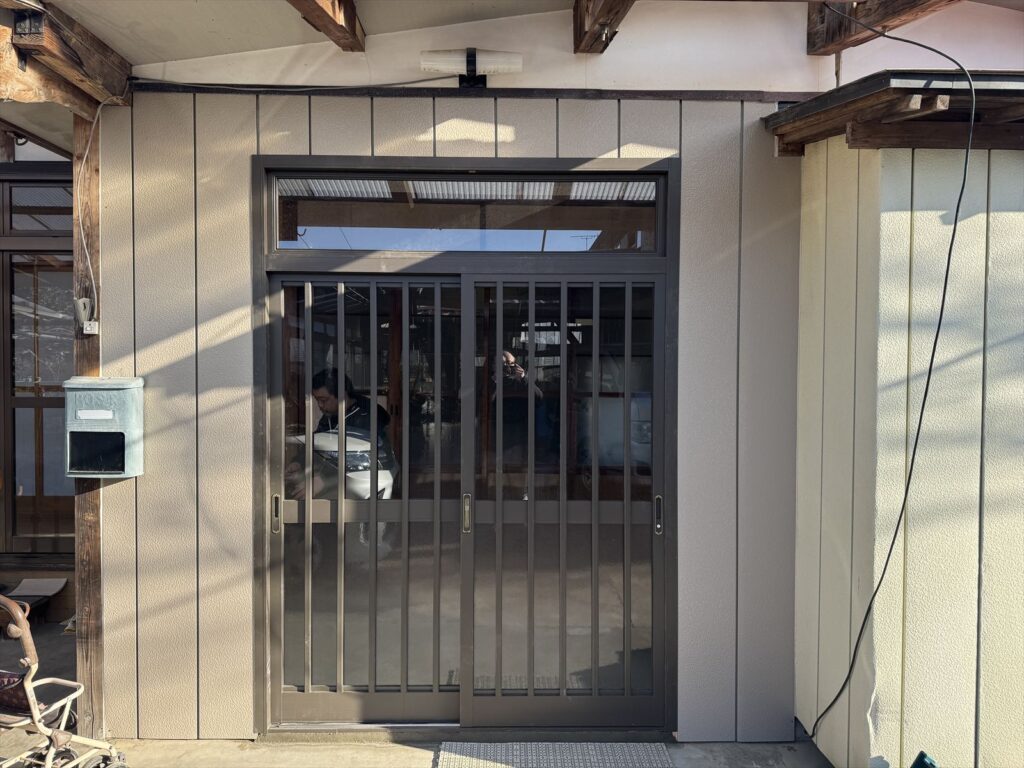 玄関引戸 交換後