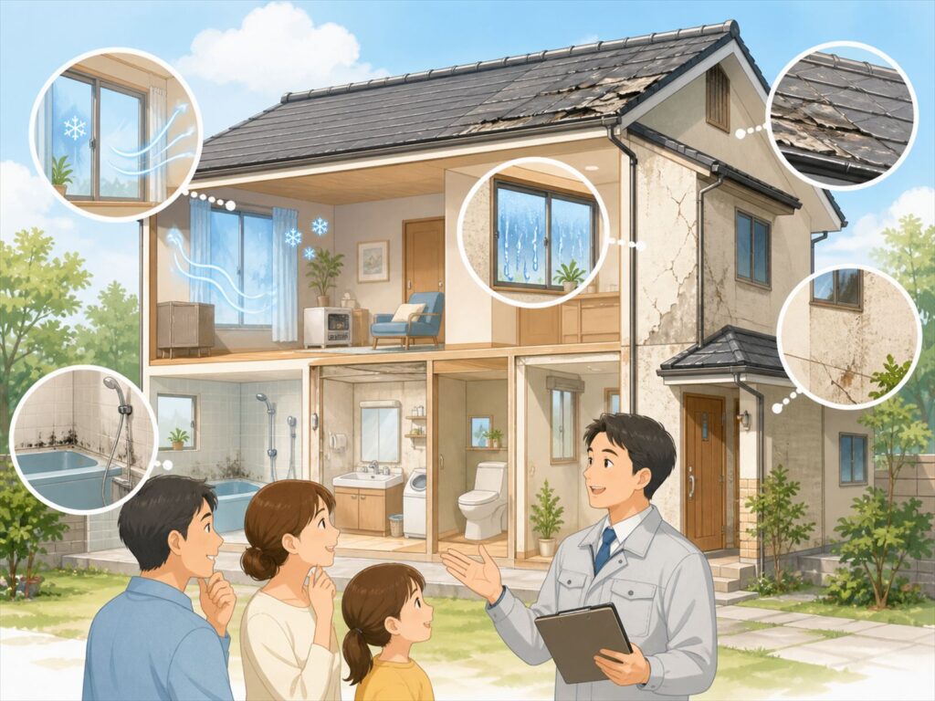 寒さ・結露・水まわり・屋根外壁のお悩みを相談できる無料住まい診断